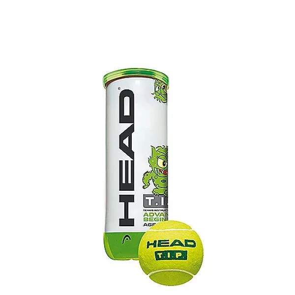 3B HEAD TIP GREEN - 6DZ Balle de tennis sans pression HEAD