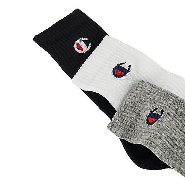 3PK CREW SOCKS Chaussettes homme CHAMPION