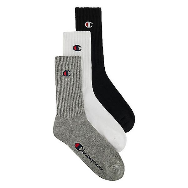 3PK CREW SOCKS Chaussettes homme CHAMPION - Image 2