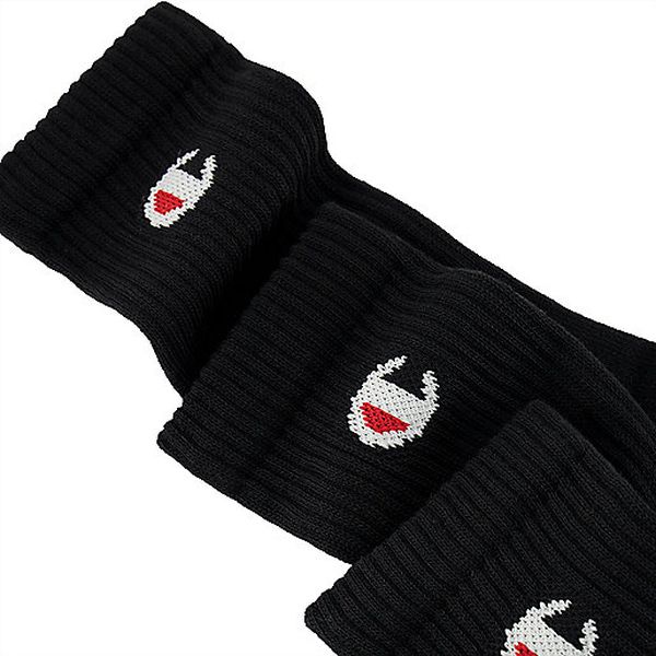 3PK CREW SOCKS Chaussettes homme CHAMPION - Image 3