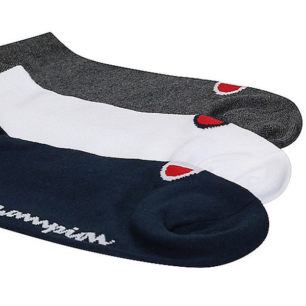 3PK SNEAKER SOCKS Chaussettes homme CHAMPION - Image 2