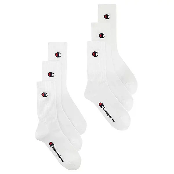 6PK CREW SOCKS Chaussettes homme CHAMPION - Image 4