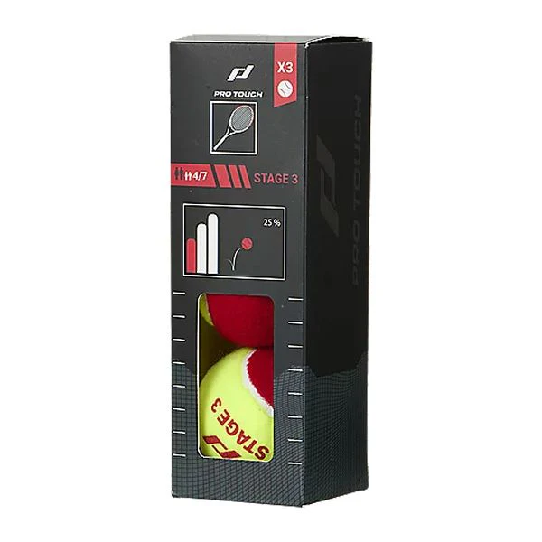 B STAGE 3 Balle de tennis sans pression PRO TOUCH