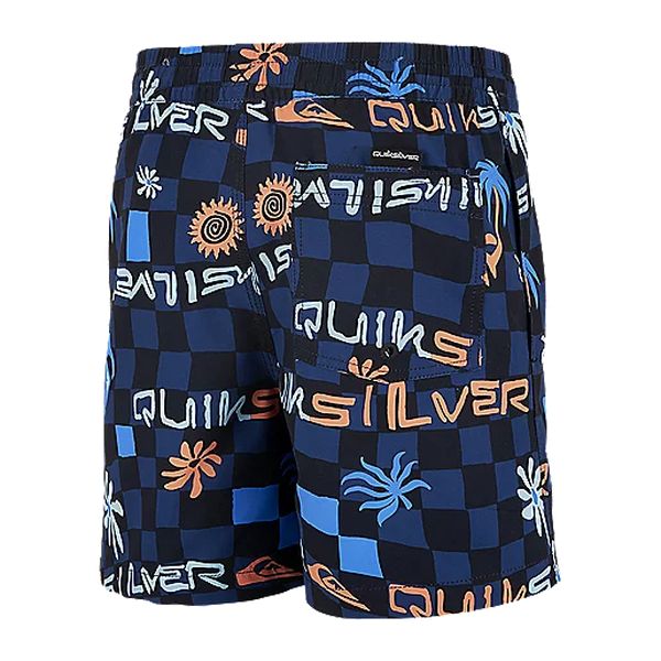 BLURRED CHECK VL 14 YOUTH Short de bain garçon QUIKSILVER - Image 2
