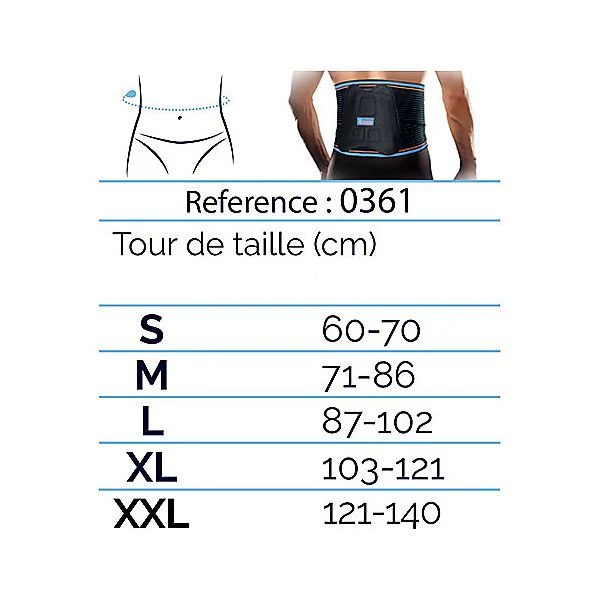 CEINTURE LOMBAIRE STRAPPING Ceinture lombaire THUASNE - Image 4