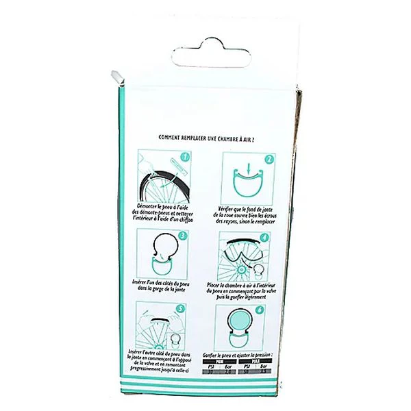 CH.A 29X1,75-2,35 VS40 Chambre à air valve Schrader PNA