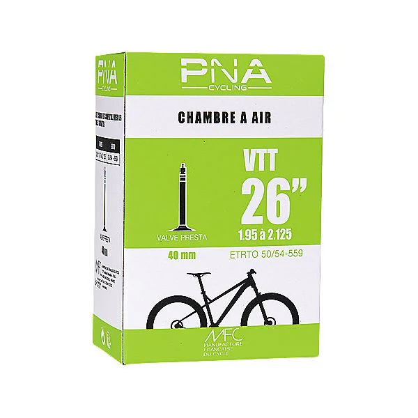 CHAMBRE A AIR 26X1,90-2,125 VP Chambre à air valve Presta PNA