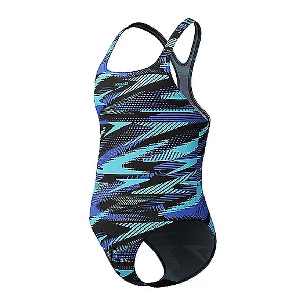 ECO H-BOOM ALLOV MEDALIST BLU Maillot de bain 1 pièce fille SPEEDO