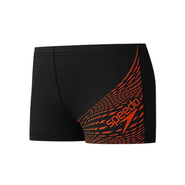 ECO MEDLEY LOGO AQSH BLA/ORA Boxer de bain garçon SPEEDO