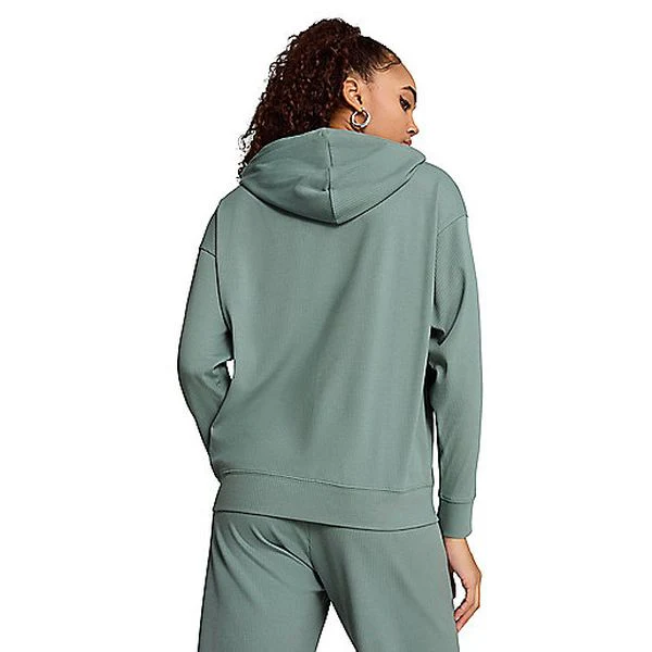 ESS ELEVATED COMFORT RIB HOODIE Sweatshirt à capuche femme PUMA - Image 2