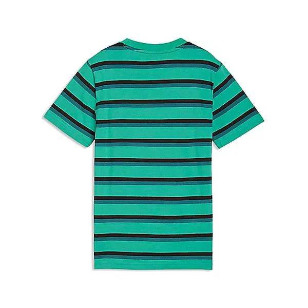 ESS ELEVATED STRIPED TEE Tee-shirt à manches courtes fille PUMA - Image 4