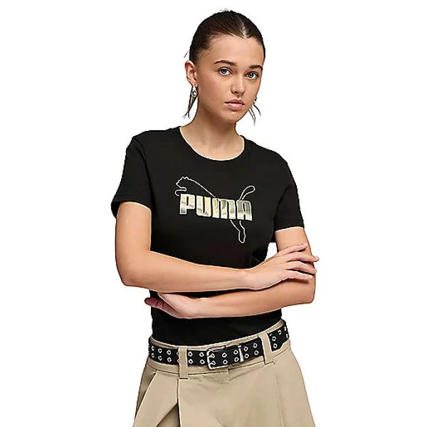 ESS LOGO LAB METALLIC TEE Tee-shirt à manches courtes femme PUMA - Image 8