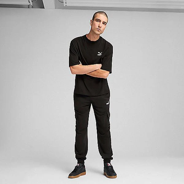 ESS NO. 1 LOGO CARGO PANTS TR CL Jogging homme PUMA - Image 2