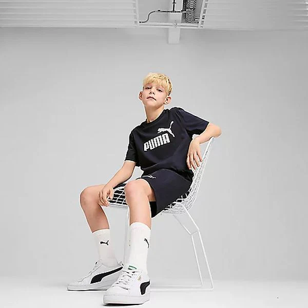 ESS NO. 1 LOGO JERSEY SHORTS B Short garçon PUMA - Image 3