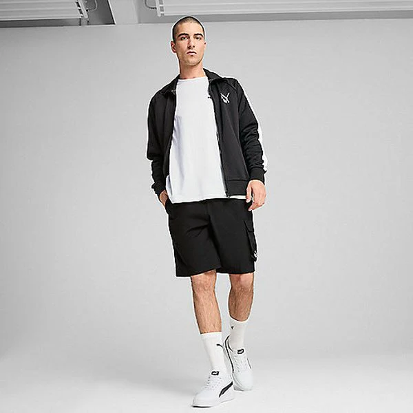 ESS NO. 1 LOGO WOVEN CARGO SHORTS 9 Short homme PUMA - Image 3