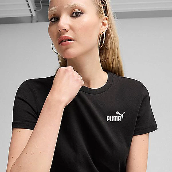 ESS SMALL NO. 1 LOGO TEE Tee-shirt à manches courtes femme PUMA - Image 3
