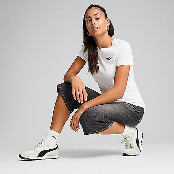 ESS SMALL NO. 1 LOGO TEE Tee-shirt à manches courtes femme PUMA - Image 7