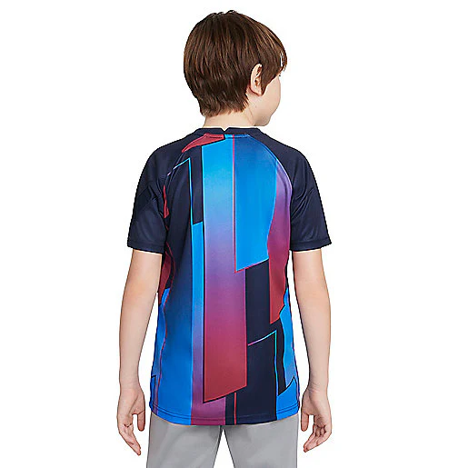 FCB YNK DF TOP SS PM Maillot d'entraînement de football enfant NIKE - Image 2