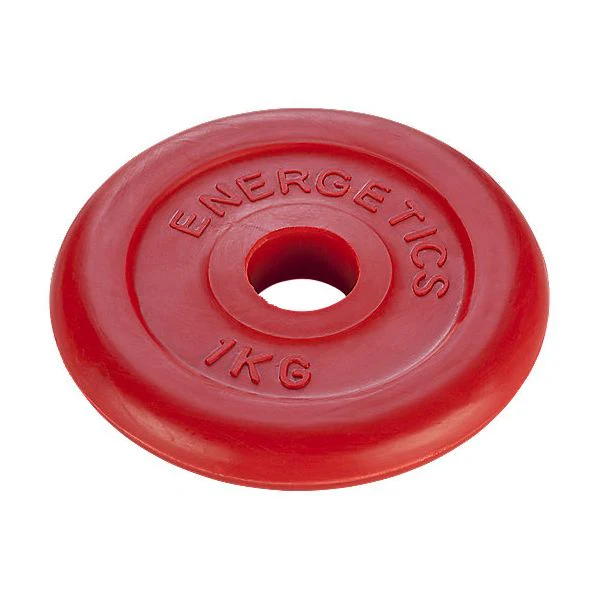 FONTE CAOUTCHOUC NATUREL Disque de musculation ENERGETICS - Image 2
