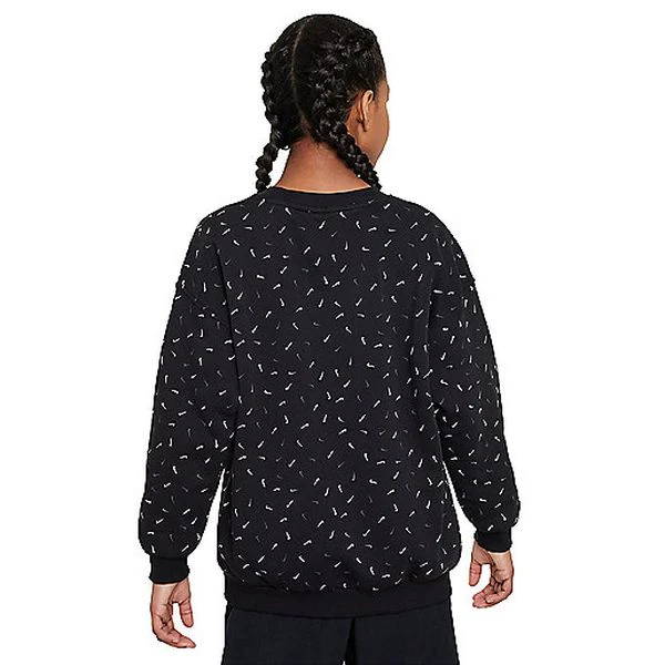 G NSW CLUB FLC OVRSZD CRW LOGO Sweatshirt fille NIKE - Image 3