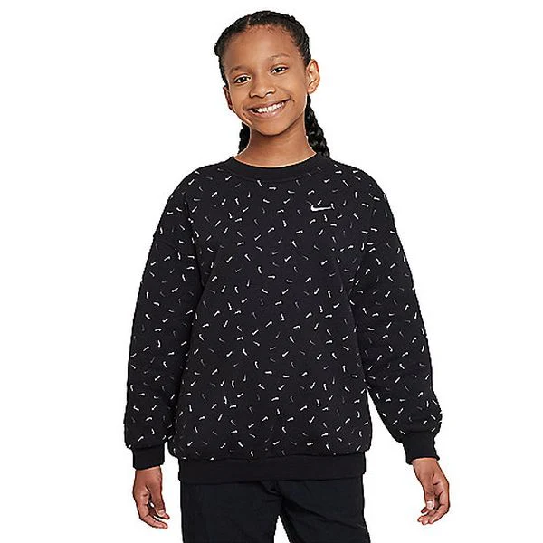 G NSW CLUB FLC OVRSZD CRW LOGO Sweatshirt fille NIKE - Image 4