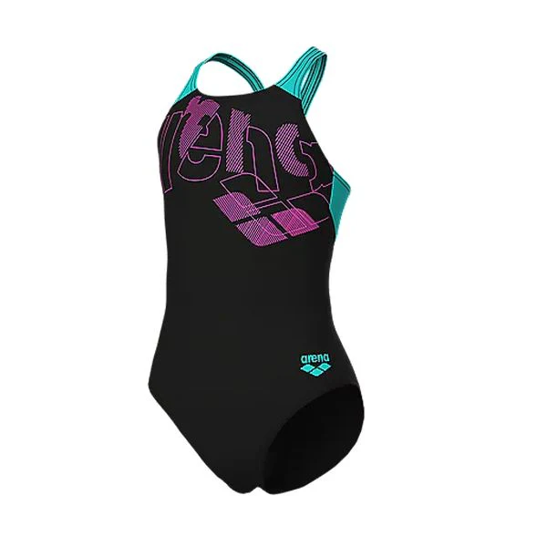 GIRL'S ARENA TALES SWIMSUIT V BACK Maillot de bain 1 pièce fille ARENA - Image 4