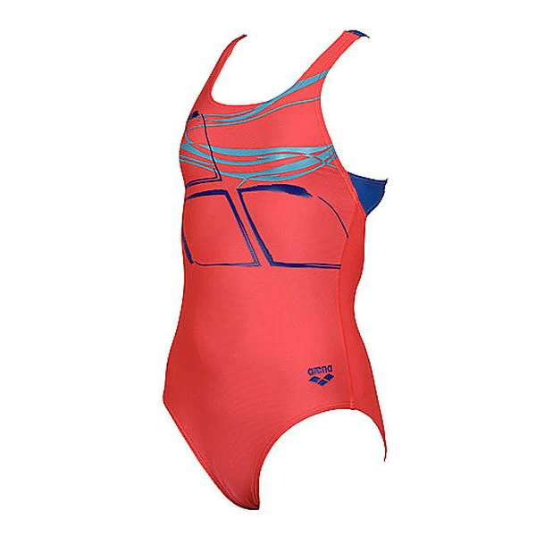 GIRL'S SWIMSUIT SWIM PRO LOGO Maillot de bain 1 pièce fille ARENA - Image 2
