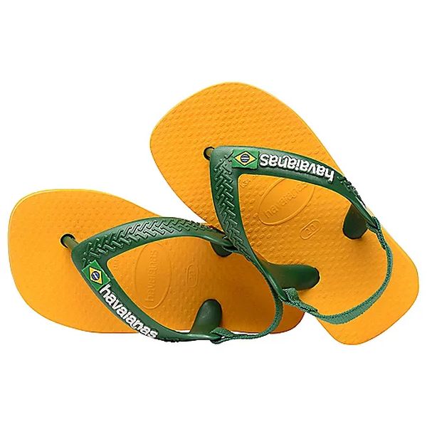 HAV. BABY BRASIL LOGO Tongs bébé HAVAIANAS - Image 6
