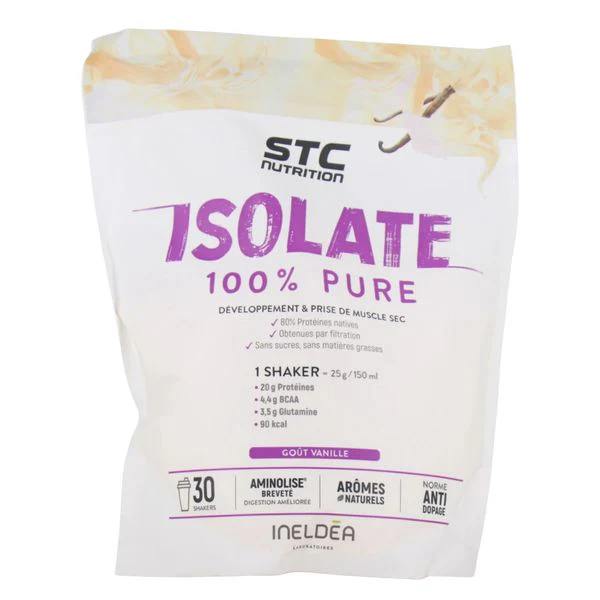 ISOLATE 100% PURE VANILLE  STC NUTRITION
