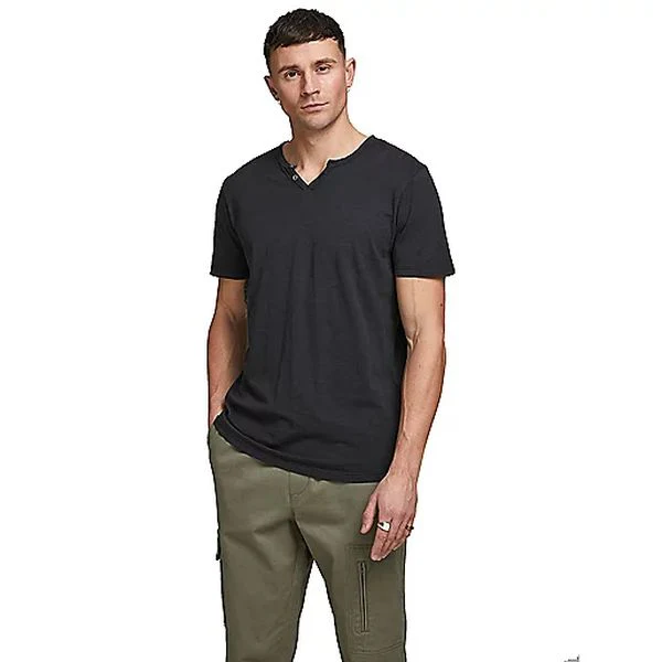 JJESPLIT NECK TEE SS NOOS Tee-shirt à manches courtes homme JACK & JONES