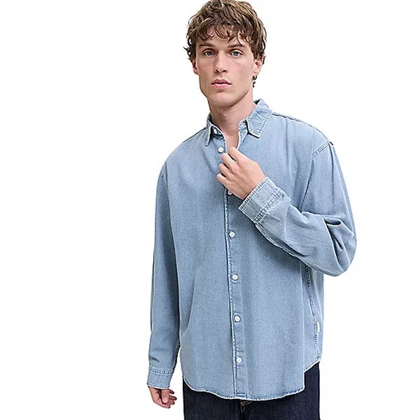 JORNORREBRO DENIM SHIRT LS NOOS Chemise à manches longues homme JACK & JONES - Image 3