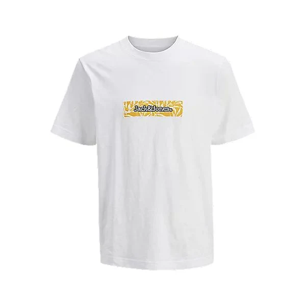 JORSPLIT AOP BRANDING TEE SS CREW J Tee-shirt à manches courtes garçon JACK JONES JUNIOR - Image 2