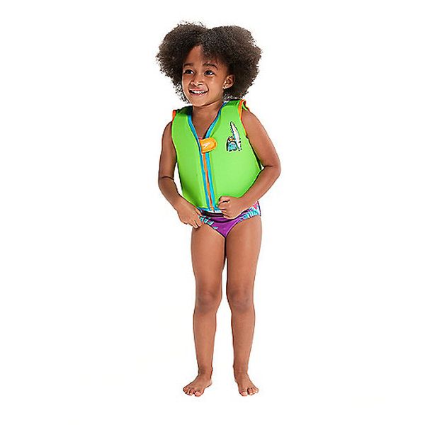 LTS CHARACTER PR FLOAT VEST GRN Gilet de sauvetage enfant SPEEDO - Image 3
