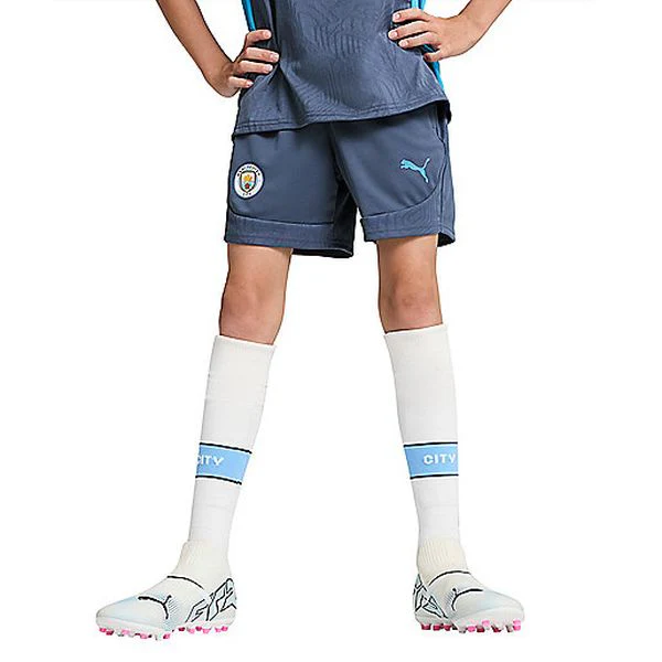 MCFC TRAINING SHORTS JR Short d'entraînement de football enfant PUMA - Image 2