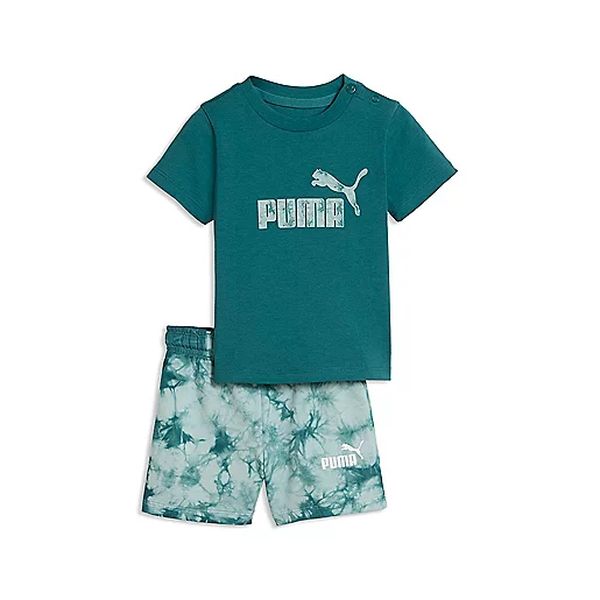 MINICATS ESS TIE-DYE TEE AND SHORTS Ensemble bébé PUMA