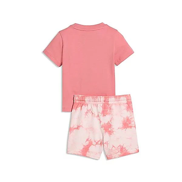 MINICATS ESS TIE-DYE TEE AND SHORTS Ensemble bébé PUMA - Image 4