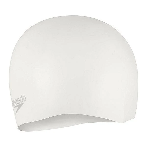MOULDED SIL CAP WHI Bonnet de bain adulte SPEEDO