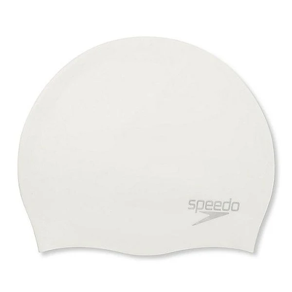 MOULDED SIL CAP WHI Bonnet de bain adulte SPEEDO - Image 2