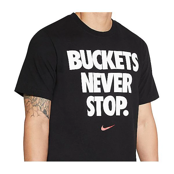 NIKE DRI-FIT BUCKETS NEVER STOP. ME Tee-shirt de basketball homme NIKE