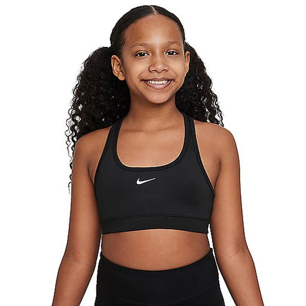 NIKE DRI-FIT SWOOSH BIG KIDS' (GIRL Brassière de training fille NIKE - Image 3