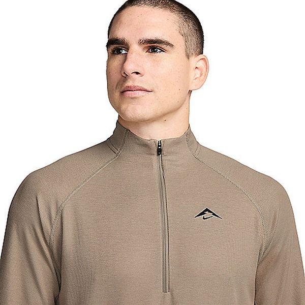 NIKE TRAIL MEN'S DRI-FIT 1/2-ZIP MI Tee-shirt de running à manches longues homme NIKE