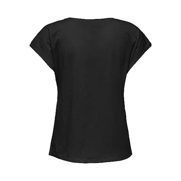 ONLIMELDA LIFE S/S VNECK BEADS TOP Tee-shirt à manches courtes femme ONLY