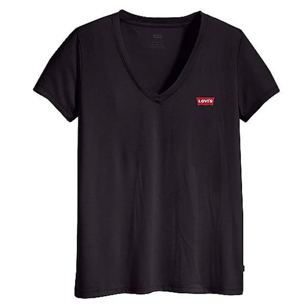 PERFECT VNECK 0003 CAVIAR Tee-shirt à manches courtes femme LEVIS - Image 3