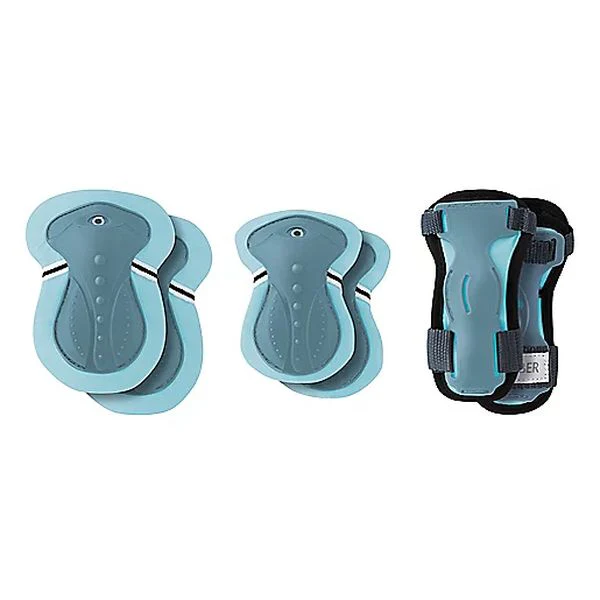 SET DE 3 PROTECTIONS ERGONOMIQUES JUNIOR Set de protections de roller GLOBBER