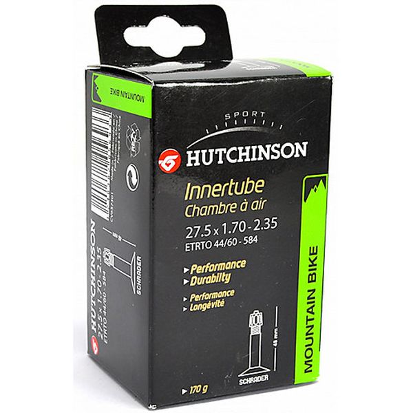 STANDARD H 27,5X1.70 À 2.35 Chambre à air valve Schrader HUTCHINSON