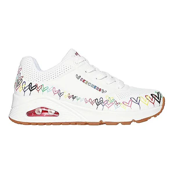 UNO/LOVE ALL AROUND Sneakers femme SKECHERS - Image 4