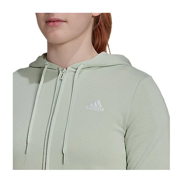 W LIN FT FZ HD Sweatshirt zippé à capuche femme ADIDAS - Image 4