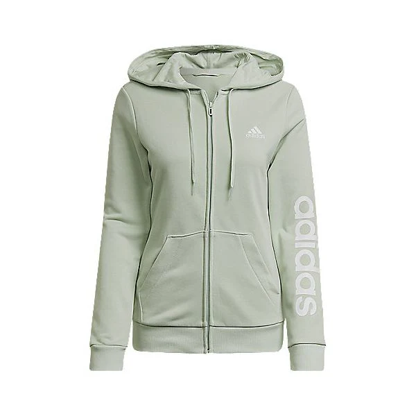 W LIN FT FZ HD Sweatshirt zippé à capuche femme ADIDAS - Image 6