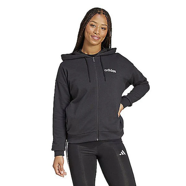W LIN FT FZ HD Sweatshirt zippé à capuche femme ADIDAS