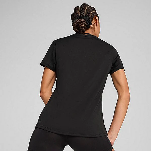 W TAD ESSENTIAL VNECK TEE Tee-shirt à manches courtes femme PUMA - Image 2